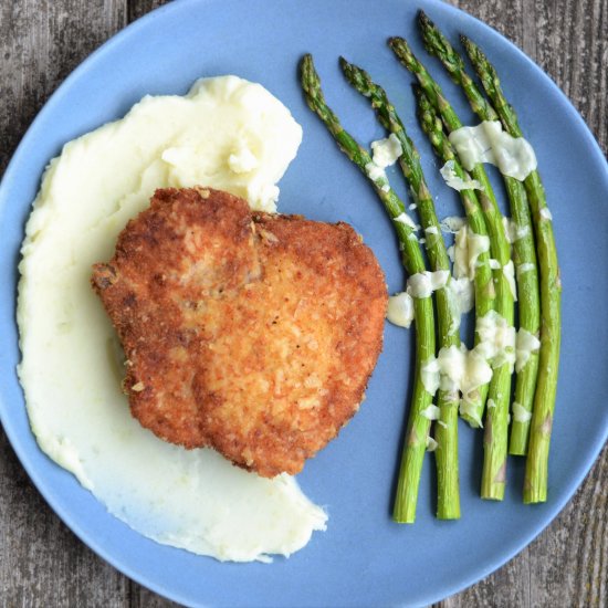 Parmesan-Crusted Pork Chops