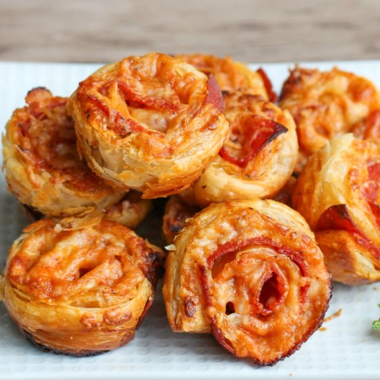 Four Cheese Pizza Pinwheels