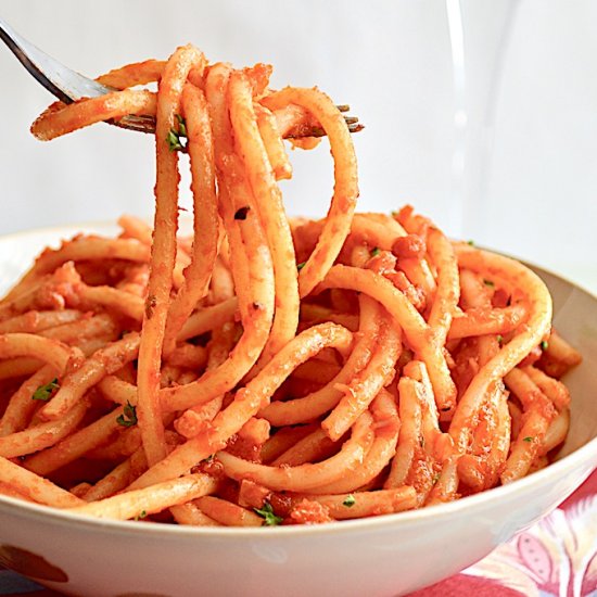 Bucatini all’Amatriciana