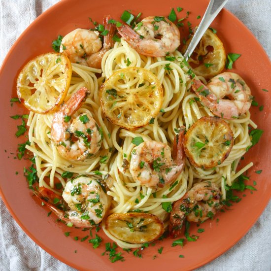 The Best Easy Spaghetti with Shrimp