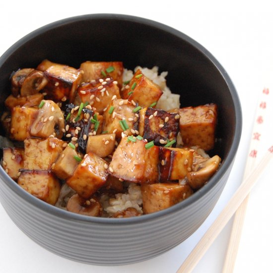 Maple Sesame Tofu