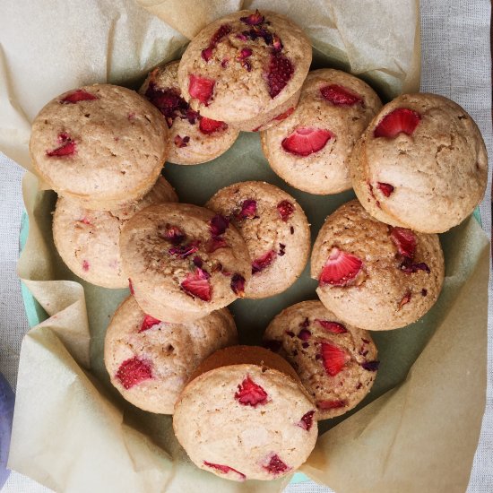 Strawberry Preserve Muffins