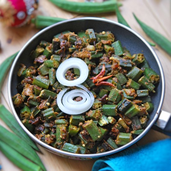 Bhindi Masala/Okra Masala