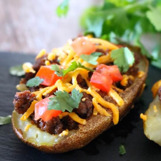 Taco Potato Skins