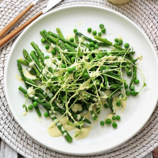 Asparagus & English Pea Salad