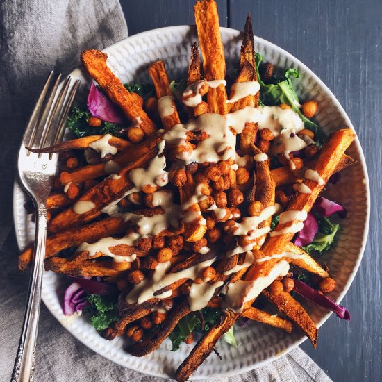 Loaded Sweet Potato Fries