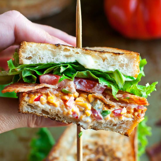 Pimento Cheese BLT Sandwich