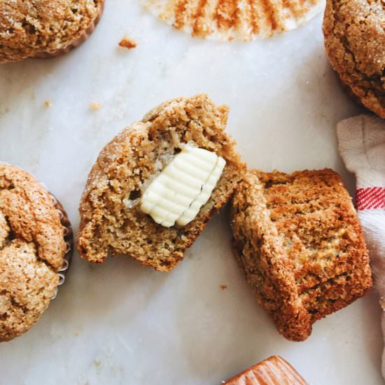 Banana Oat Muffins