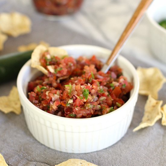 Easy Homemade Salsa