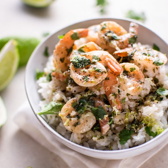 Coconut Lime Shrimp