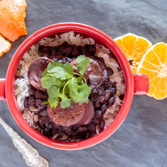 Brazilian Black Beans and Rice