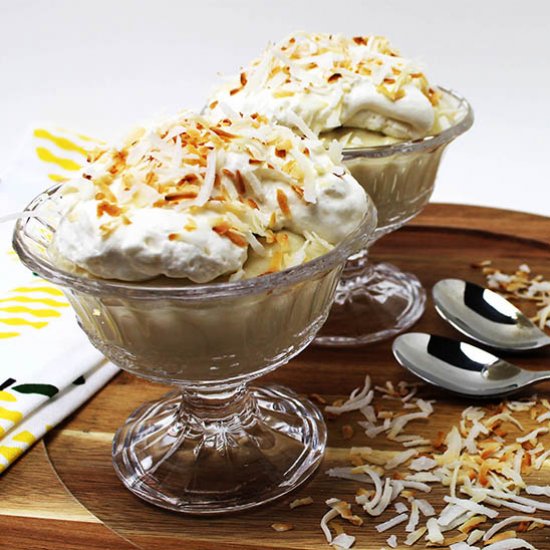 Rich “Coconut Cream Pie” Pudding