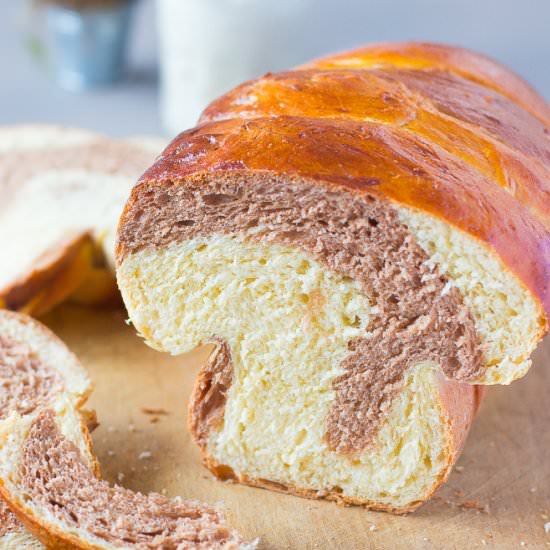 Fluffy bread with sourdough