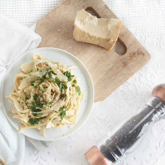 Cauliflower Fettuccini Alfredo