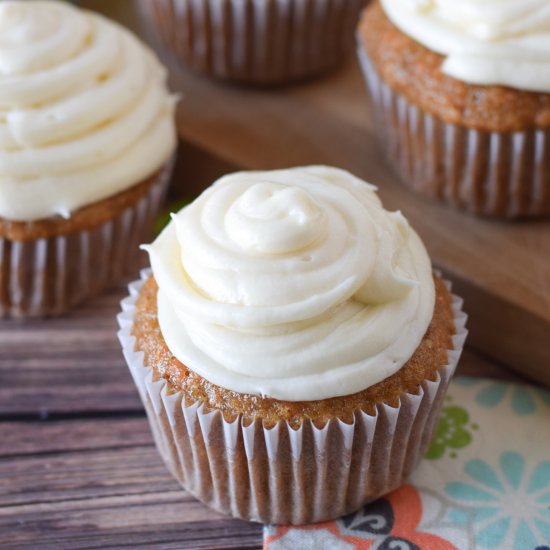 Carrot Cake Cupcakes