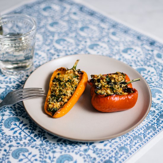 Easy Italian Stuffed Peppers