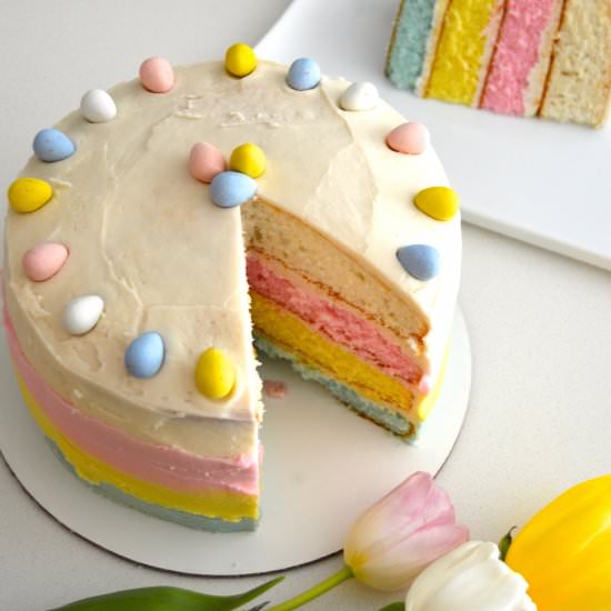 Easter Cadbury Egg Cake