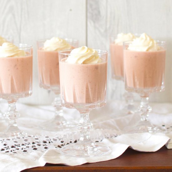 Rhubarb Creams