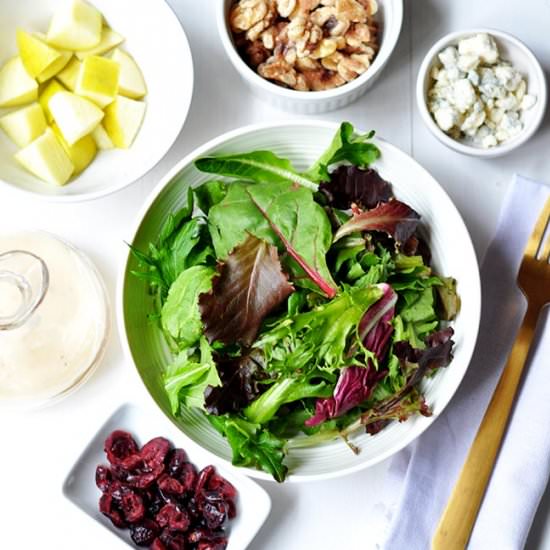 Cranberry Blue Cheese Salad