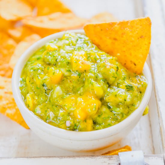 Mango Cucumber Salsa