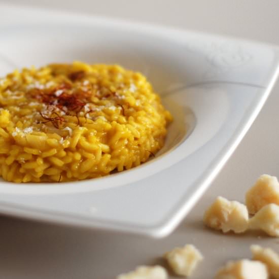 Risotto Milanese with Saffron