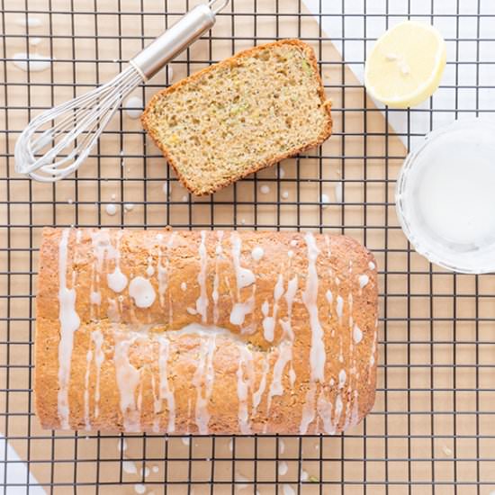 Lemon Poppyseed Zucchini Bread