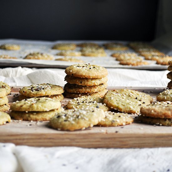 Homemade Cheese Crackers