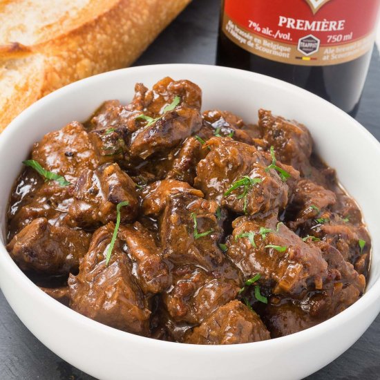 flemish beer and beef stew