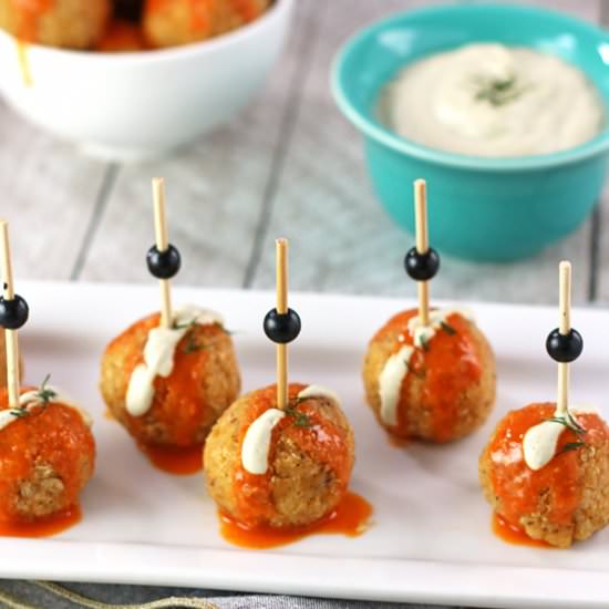 Buffalo Quinoa Balls