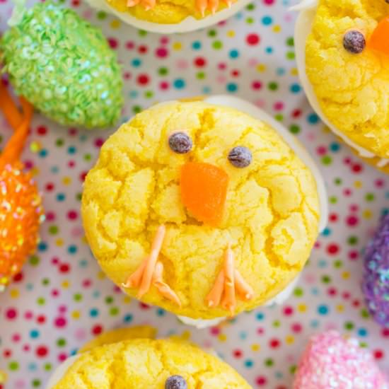 Easter Chick Cookies