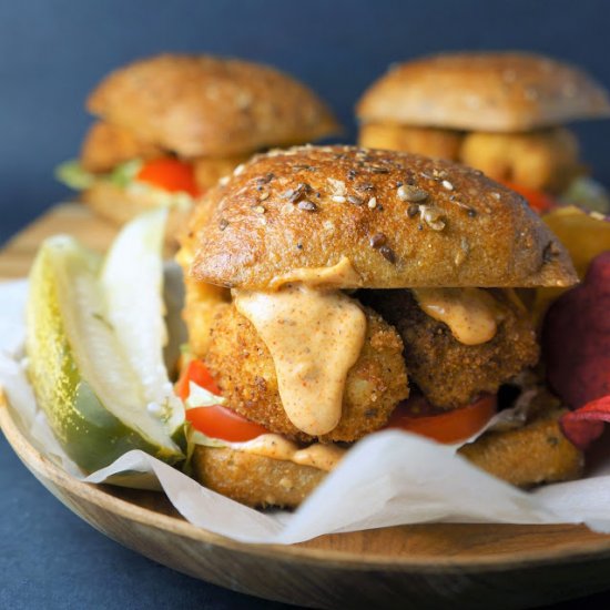 Cajun Cauliflower Po’Boy