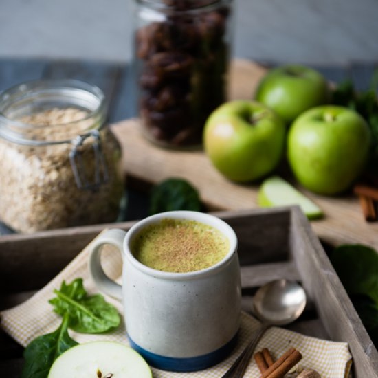 Apple Pie Warm Smoothie