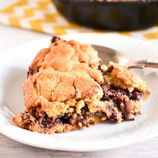 Nutella Skillet Cookie