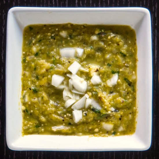 Roasted Tomatillo Salsa