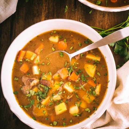 Pressure Cooker Irish Stew