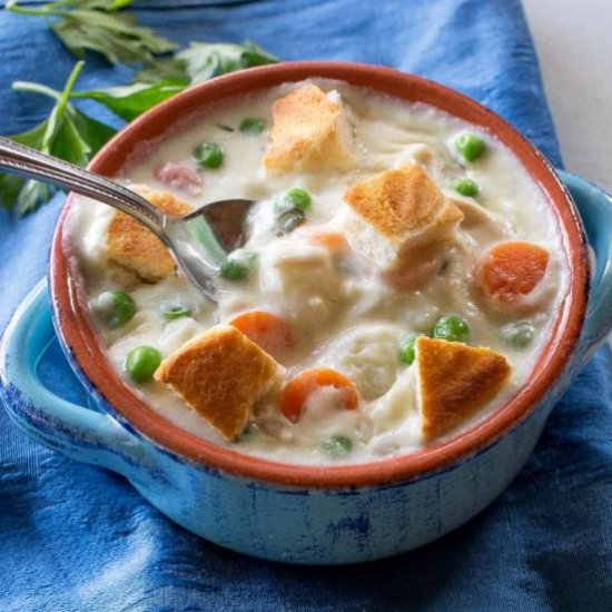 Chicken Pot Pie Soup