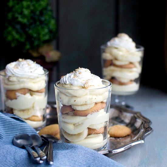 Individual Banana Pudding