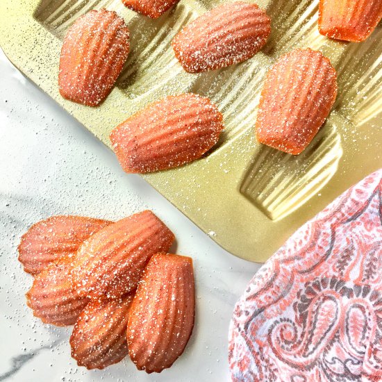 Strawberry Madeleines