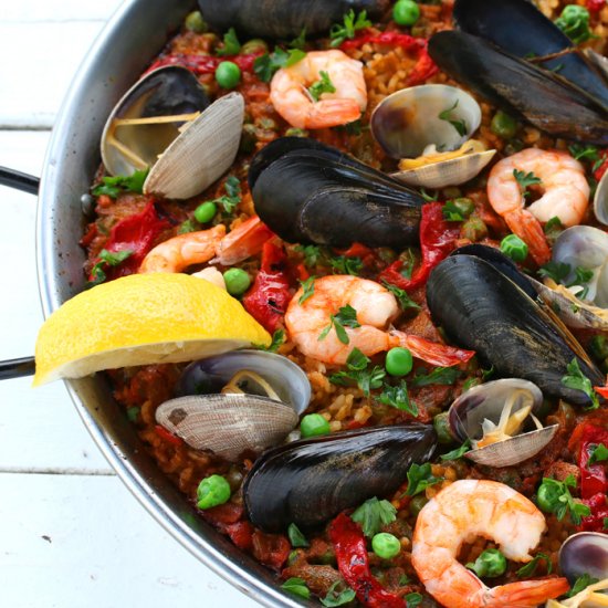 Seafood Paella