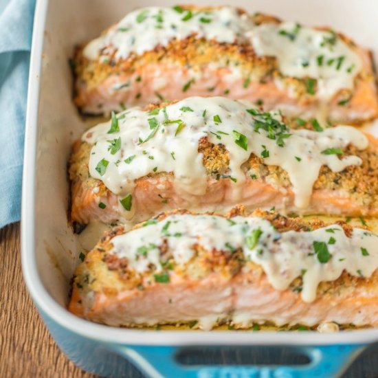 Parmesan Crusted Salmon