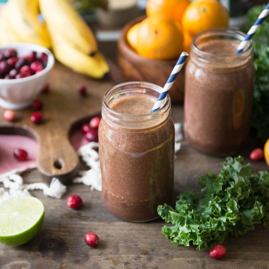 Cranberry Kale Cooler