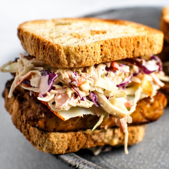 Tempeh Reuben Sandwich