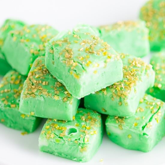 Mint White Chocolate Fudge