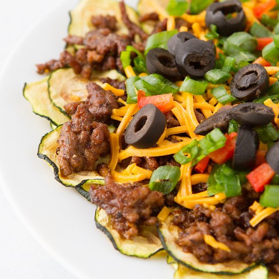 Low-Carb Zucchini Nachos