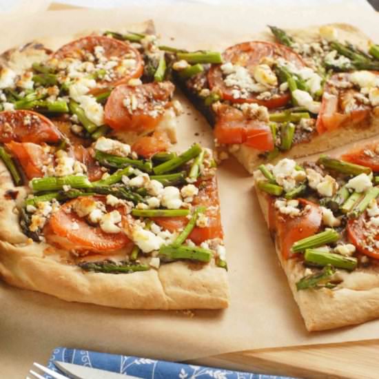 Asparagus Tomato Tart