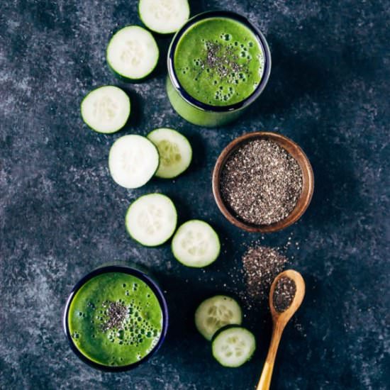 Cucumber Spinach Smoothie