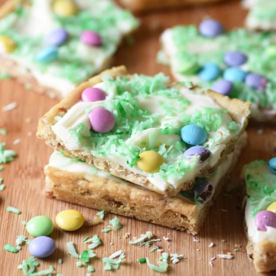 Easter Sugar Cookie Bars