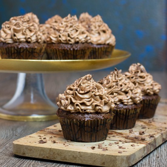 Kahlua Chocolate Cupcakes