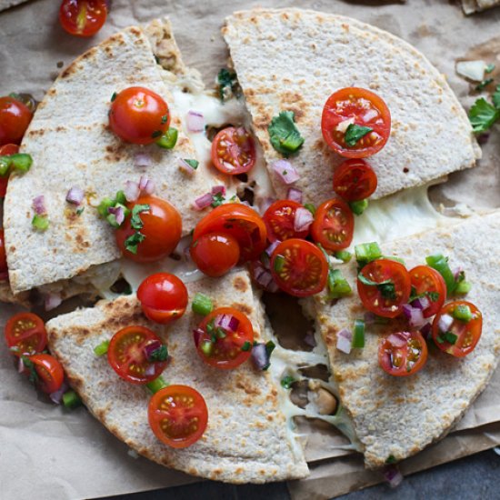 White Bean & Tuna Quesadillas