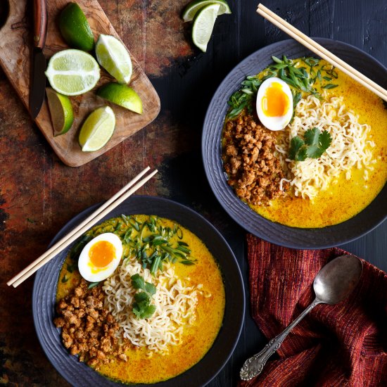 Thai Coconut Curry Ramen